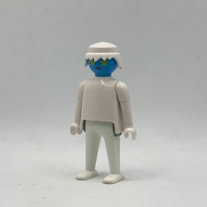Playmobil Head with Blue Glasses CAB138