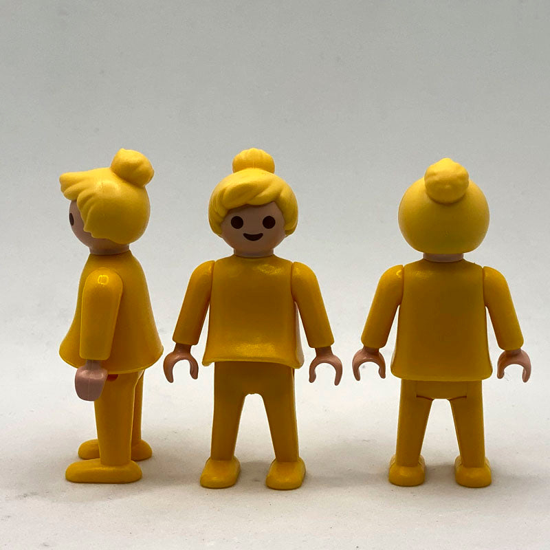 Playmobil Cheveux Queue de cheval Marron - PEL213