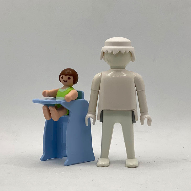 Playmobil Bebé Moreno con Trona FCO1017