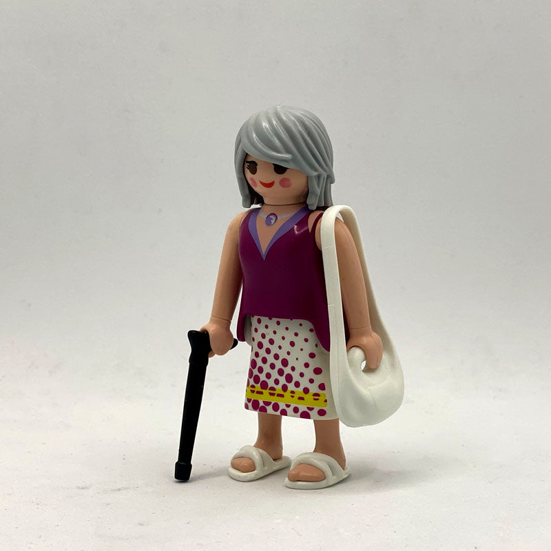 Playmobil Abuela  con Bolso y Bastón FCO915