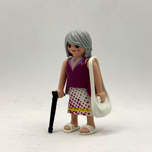 Playmobil Abuela  con Bolso y Bastón FCO915
