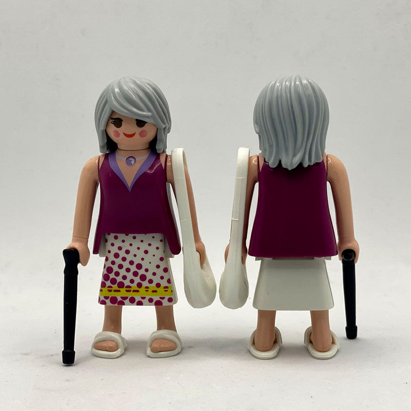 Playmobil Abuela  con Bolso y Bastón FCO915