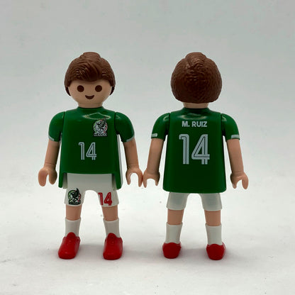 Playmobil Futbolista Selección Mexico 14 M.Ruiz