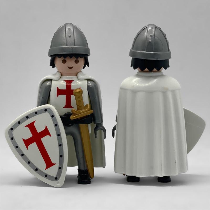 Playmobil Cruzado Cruz Roja FCO962 visto por delante y por detrás