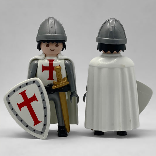 Playmobil Cruzado Cruz Roja FCO962 visto por delante y por detrás