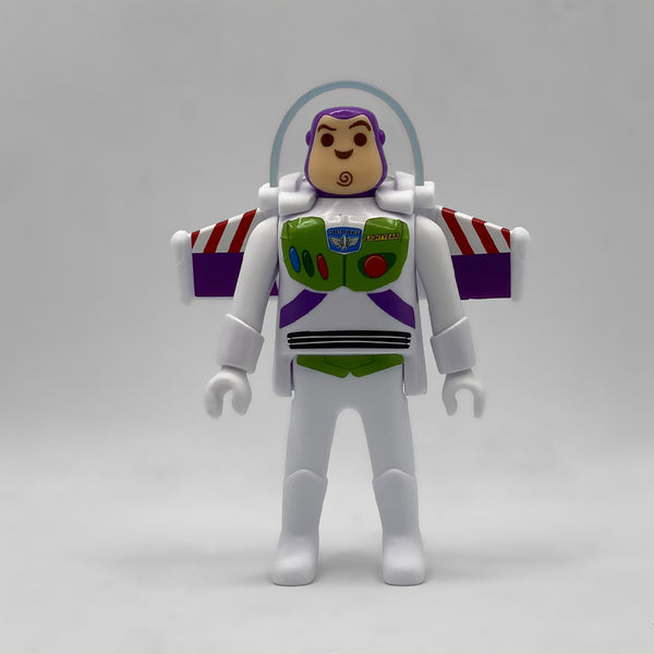 Playmobil Buzz Lightyear Kinder Sorpresa Maxi FCO964 con traje espacial y alas desplegables - Descripción: Playmobil Buzz Lightyear Kinder Sorpresa Maxi FCO964 con traje espacial y alas desplegables