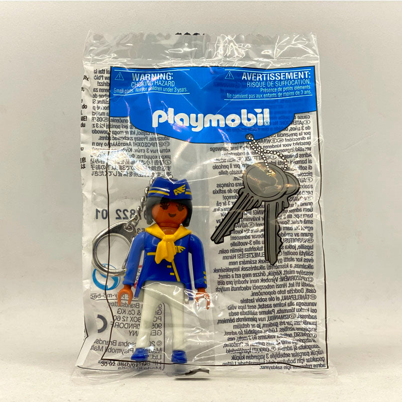 Playmobil Llavero Mujer Azafata KEY025