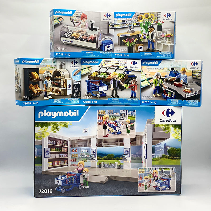 Playmobil Lote Promocional  Completo Playmobil Carrefour (Ref. 72016-72021)