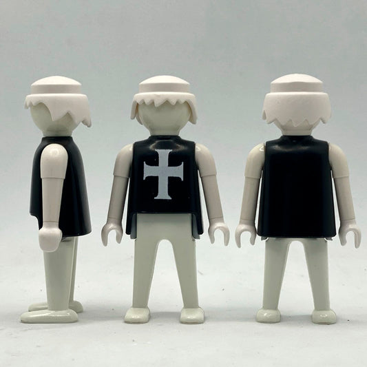 Playmobil Torso Negro Templario Chico TOR051